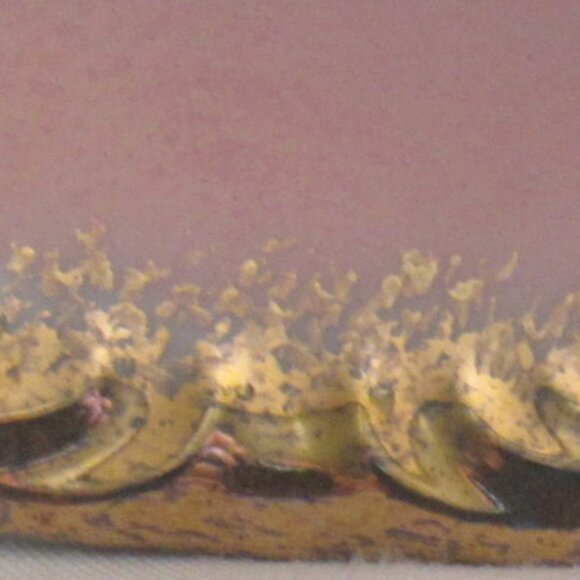 Garden Lovers Mauve Tea Cup and Saucer, Marvelous Mauve, Heavy Gold Gilt,   C111 - Picture 4 of 9